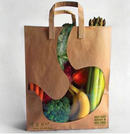 蔬菜手提包装袋创新设计