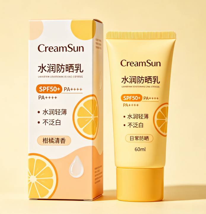 防晒霜包装设计:构建品牌视觉识别,让护肤产品在市场中更具吸引力