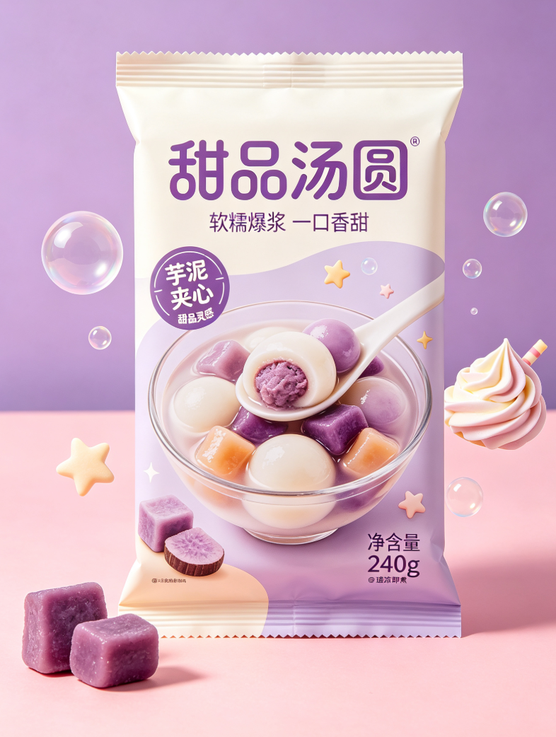 汤圆包装设计:在“圆与流动之间”构建情绪与仪式的入口
